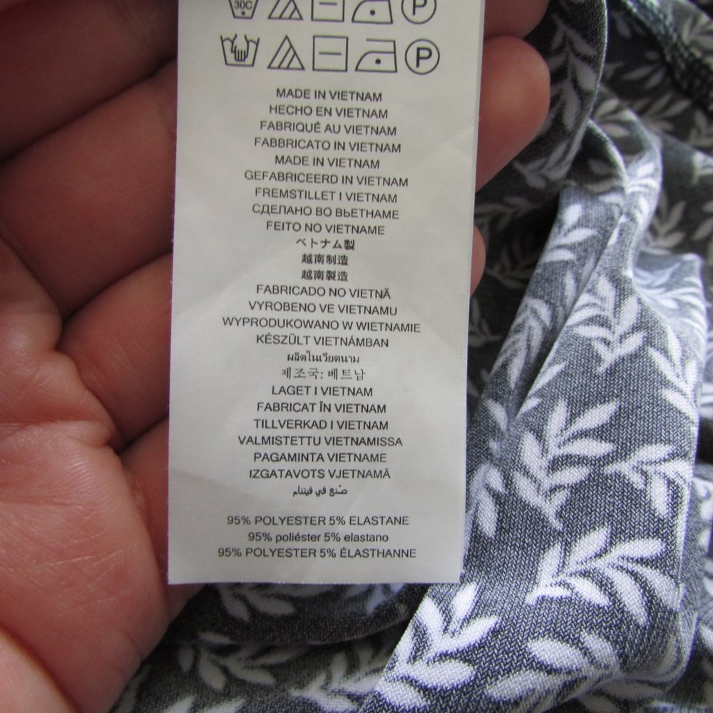 Michael Kors leaf print shift dress, small - Picture 10 of 11
